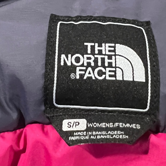 The North Face 700 Goose Down Puffer Vest Deep Periwinkle Jacket Womens - Picture 7 of 7
